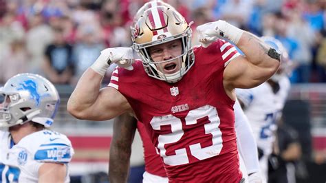 49ers stats|Christian McCaffrey .